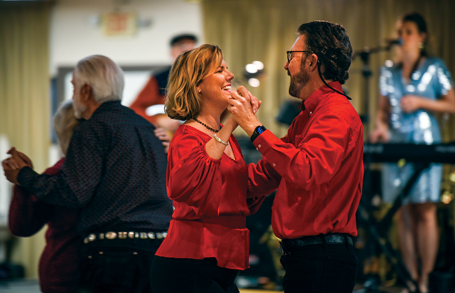 Paula Amsler and Louis Stewart, Jr