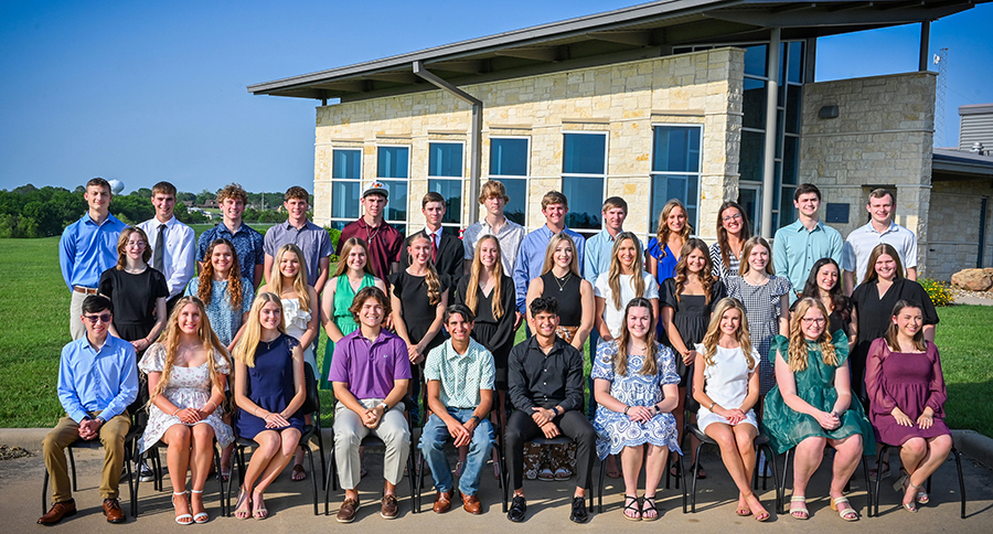 Brenham scholarship reception