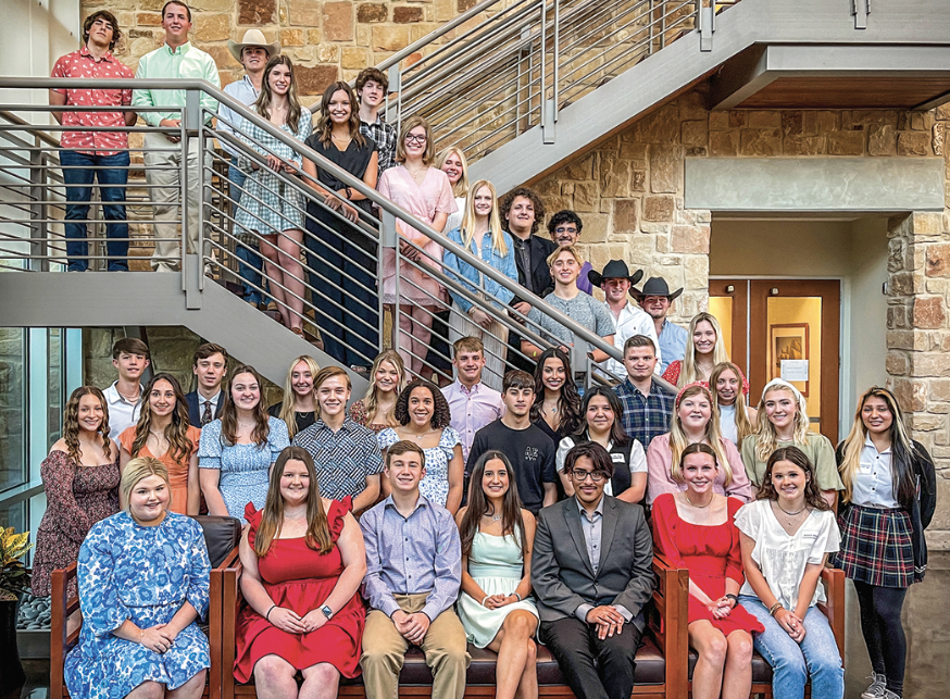 Scholarships group photo